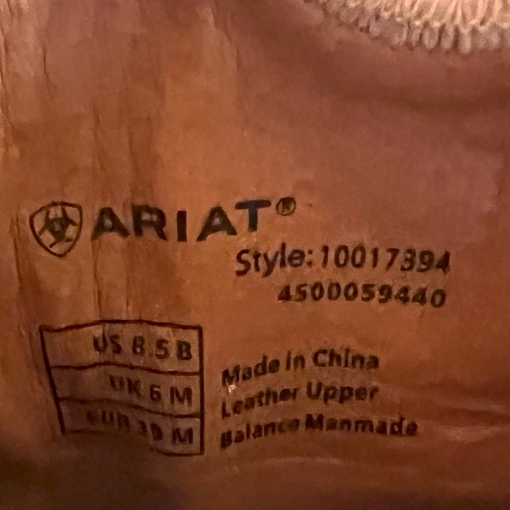 Ariat Ryder Boots 8.5 - Picture 14 of 14